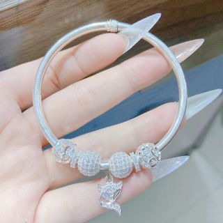 LẮC TAY CHARM HỒ LY BẠC TA CÓ THẺ HÓA ĐƠN - THẮNG GIANG