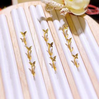 BÔNG TAI BƯỚM MÓC CÂU VÀNG TÂY 10 KARA CÓ THẺ HÓA ĐƠN - THẮNG GIANG