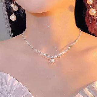 DÂY CHUYỀN NGỌC TRAI VỠ BẠC TA CAO CẤP CÓ THẺ HÓA ĐƠN - THẮNG GIANG