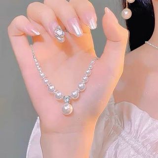 DÂY CHUYỀN NGỌC TRAI VỠ BẠC TA CAO CẤP CÓ THẺ HÓA ĐƠN - THẮNG GIANG