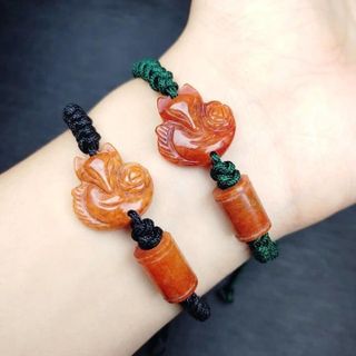 VÒNG TAY LU THỐNG HỒ LY NGỌC CẨM THẠCH HUYẾT THIÊN NHIÊN - THẮNG GIANG