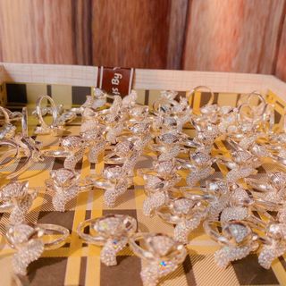 NHẪN HỒ LY BẠC TA ĐÍNH ĐÁ CAO CẤP - THẮNG GIANG