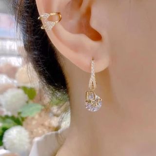BÔNG TAU ĐÍNH ĐÁ CHỦ 8 LY BẠC TA XI VÀNG CAO CẤP - THẮNG GIANG