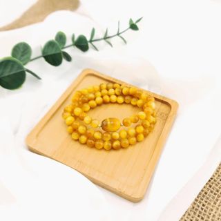 VÒNG TAY LU THỐNG ĐÁ THẠCH ANH MẮT HỔ TÂM VÀNG THIÊN NHIÊN - THẮNG GIANG