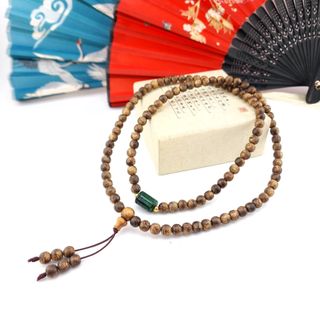 VÒNG TAY TRẦM HƯƠNG TỐC PHỐI LU THỐNG NGỌC CẨM THẠCH SƠN THỦY THIÊN NHIÊN - THẮNG GIANG