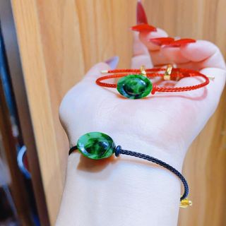 VÒNG TAY NGÂN LƯƠNG NGỌC CẨM THẠCH SƠN THỦY THIÊN NHIÊN - THẮNG GIANG