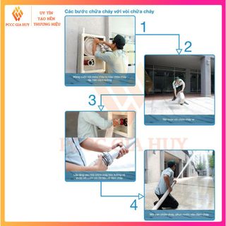 Vòi chữa cháy chuyên dụng đường kính DN50mm, DN65mm chiều dài 20m có khớp nối - PCCC Gia Huy