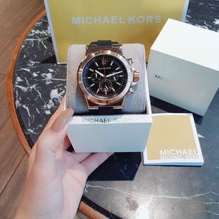 ĐỒNG HỒ NAM TRUNG CẤP M KORS DÂY CAO SU MẶT TO 46MM 2