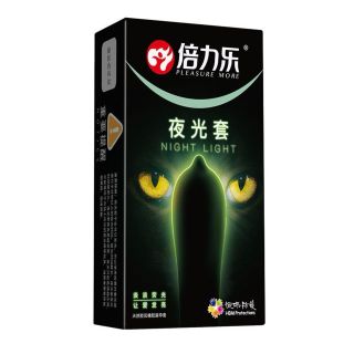 Bao Cao Su Dạ Quang Phát Sáng HBM Night Light - Hộp 7 Chiếc