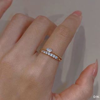 NHẪN ĐÔI BẠC TA XI VÀNG 18K CAO CẤP CÓ THẺ HÓA ĐƠN - THẮNG GIANG