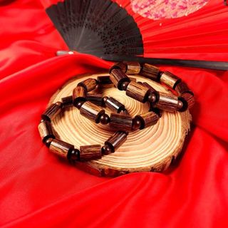 VÒNG TAY NAM TRẦM HƯƠNG SÁNH CHÌM ĐỐT TRÚC 12 LY THIÊN NHIÊN - THẮNG GIANG