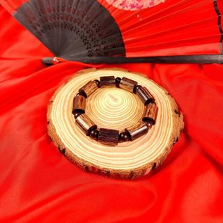 VÒNG TAY NAM TRẦM HƯƠNG SÁNH CHÌM ĐỐT TRÚC 12 LY THIÊN NHIÊN - THẮNG GIANG