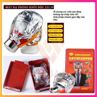 Mặt nạ phòng độc , mặt nạ phòng chống khí độc - đạt tiêu chuẩn  về PCCC - bảo vệ toàn diện, model TZL30