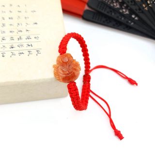 VÒNG TAY HỒ LY NGỌC CẨM THẠCH HUYẾT THIÊN NHIÊN TẾT DÂY - THẮNG GIANG