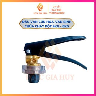 Van đầu bình cứu hoả, đầu bình chữa cháy loại bột 4kg - 8kg