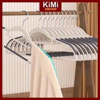 COMBO 10 MÓC TREO QUẦN ÁO Chống Trượt Xoay 360 Độ Đa Năng Chất Nhựa Cao Cấp Bền Bỉ Nhiều Chỗ Móc Đồ