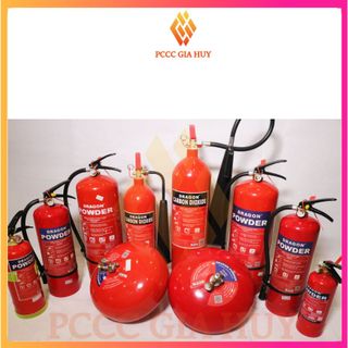 Bình chữa cháy khí CO2, bình cứu hoả chính hãng DRAGON có tem kiểm định của bộ CA - PCCC GIA HUY