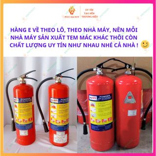 [ Tặng bộ nội quy + tiêu lệnh ] Combo 2 bình chữa cháy 4Kg bột ABC, bình chữa cháy gia đình , hộ kinh doanh vừa và nhỏ..