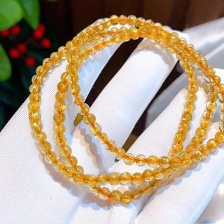 CHUỖI VÒNG TAY THẠCH ANH TÓC VÀNG THIÊN NHIÊN - THẮNG GIANG