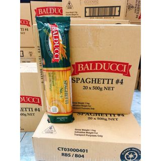 Mì ý spaghetti No.4 Balducci 500g