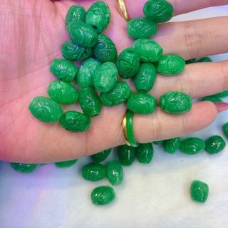 VÒNG TAY LU THỐNG NGỌC CẨM THẠCH TRẠM XU BẦU DỤC - THẮNG GIANG