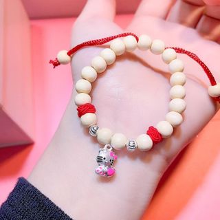 VÒNG TAY DÂU TẰM PHỐI MÈO BẠC TA DÀNH CHO BÉ - THẮNG GIANG
