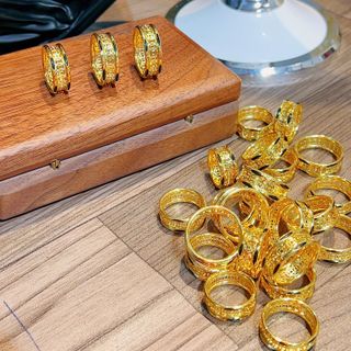 NHẪN KIM TIỀN LÔNG THÚ 10 KARA CÓ THẺ HÓA ĐƠN - THẮNG GIANG