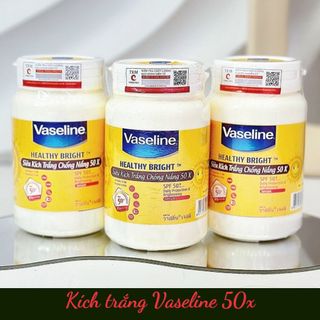 Kem Siêu Kích Trắng Chống Nắng Vaseline 50x hũ 250gr giá sỉ