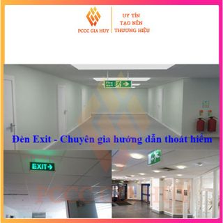 Đèn chỉ dẫn thoát hiểm Exit , biển Exit  lối thoát, Đèn Thoát Hiểm Khi Mất Điện Thiết Bị Phòng Cháy Chữa Cháy