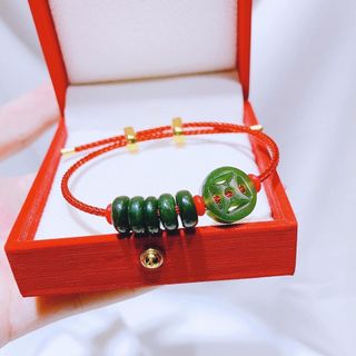 VÒNG TAY XU KIM TIỀN NGŨ ĐIẾU NGỌC BÍCH THIÊN NHIÊN - THẮNG GIANG