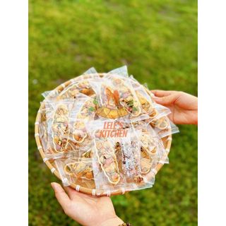 Bánh thuyền siêu hạt Granola có Macca