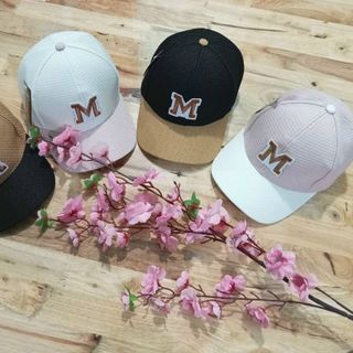 Nón lưỡi trai trẻ em đủ mẫu có chữ R màu nâu CQ