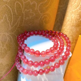VÒNG TAY THẠCH ANH DÂU TÂY THIÊN NHIÊN QUẤN BA - THẮNG GIANG