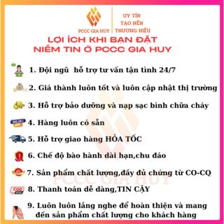 Bình cứu hoả, combo 1 bình chữa cháy bột 4kg+ kệ để bình pccc, tặng bộ nội quy tiêu lệnh