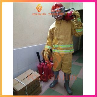 Quần áo phòng cháy chữa cháy TT-48 ,quần áo chống cháy có tem kiểm định, có đủ 5 món đạt tiêu chuẩn pccc