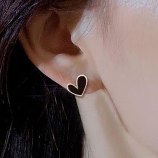 BÔNG TAI HÌNH TRÁI TIM CHUẨN BẠC TA SƠN CHARM TĨNH ĐIỆN XI VÀNG (CÓ THẺ HÓA ĐƠN DOANH NGHIỆP VÀNG BẠC) - THẮNG GIANG