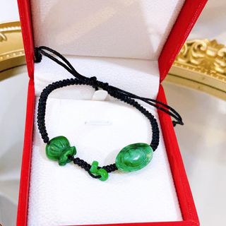 VÒNG TAY TÚI TIỀN NGÂN LƯỢNG NGỌC CẨM THẠCH SƠN THỦY THIÊN NHIÊN - THẮNG GIANG