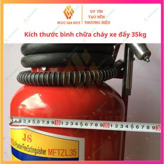 Bình cứu hoả ,bình chữa cháy xe đẩy bột ABC 35kg – MFTZL35, bình cứu hỏa có xe đẩy - pccc GIA HUY