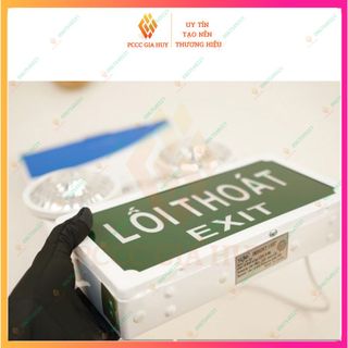 Đèn sự cố khẩn cấp , đèn chiếu sáng kết hợp biển EXIT thoát nạn - thiết bị pccc GIA HUY