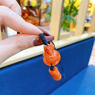 VÒNG TAY HỒ LY NGŨ ĐIẾU NGỌC CẨM THẠCH HUYẾT THIÊN NHIÊN - THẮNG GIANG