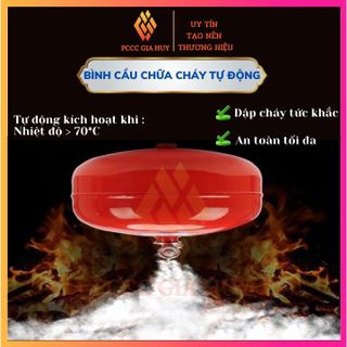 Bình cầu chữa cháy bột ABC 8Kg XZFTBL8 ,chữa cháy tự động ,nhập khẩu chính hãng tiêu chuẩn pccc