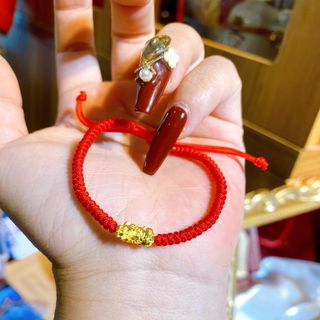VÒNG TAY TÌ HƯU VÀNG TA 24 KARA TẾT CHỈ MAY MẮN CÓ THẺ HÓA ĐƠN - THẮNG GIANG