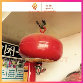 Bình cầu chữa cháy bột ABC 6Kg XZFTBL6 ,chữa cháy tự động ,nhập khẩu chính hãng tiêu chuẩn pccc
