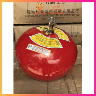 Bình cầu chữa cháy bột ABC 6Kg XZFTBL6 ,chữa cháy tự động ,nhập khẩu chính hãng tiêu chuẩn pccc