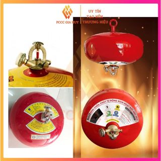 Bình cầu chữa cháy bột ABC 6Kg XZFTBL6 ,chữa cháy tự động ,nhập khẩu chính hãng tiêu chuẩn pccc