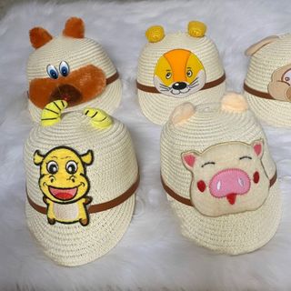 Nón kết trẻ em đủ mẫu chú gấu màu nâu NB