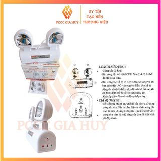 Đèn chiếu sáng sự cố, đèn khẩn cấp LED siêu sáng ( mắt mèo) KT2200EL  hãng Kentom-Hàng cao cấp- BH chính hãng 12 tháng
