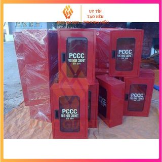 Tủ chữa cháy vách tường, tủ đựng bình chữa cháy 600x400x200