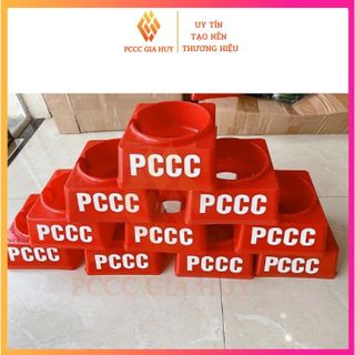 Kệ để bình chữa cháy bằng nhựa , siêu bền ,nhẹ , chống rỉ, chống nước ,tính thẩm mỹ cao.
