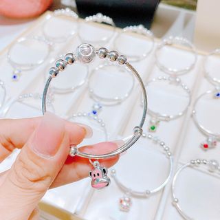 VÒNG TAY CHARM CON GIÁP BẠC TA DÀNH CHO BÉ - CÓ THẺ HÓA ĐƠN - THẮNG GIANG